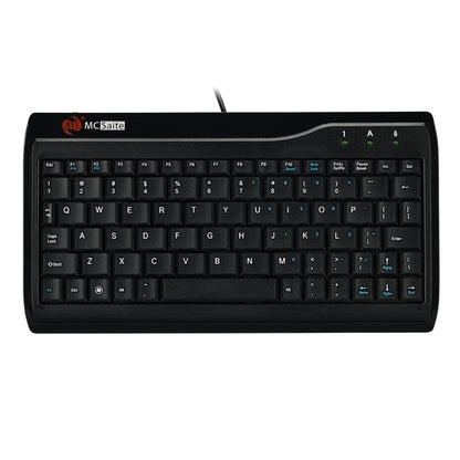 MC Saite MC-8017 Wired 78 Keys Mini Multimedia Computer Keyboard(Black) by MC Saite