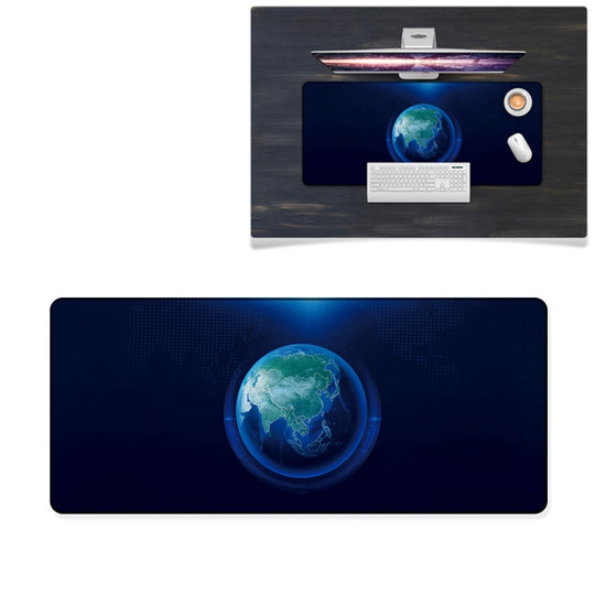 YINDIAO Grand tapis de souris en caoutchouc antidérapant pour bureau de jeu, taille : 800 x 300 mm (Terre)