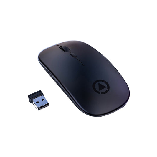 YINDIAO A2 2.4GHz 1600DPI 3-modes Adjustable Wireless Silent Mouse, Battery Powered(Black) - Wireless Mice by YINDIAO | Online Shopping UK | buy2fix