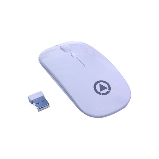 YINDIAO A2 2.4GHz 1600DPI 3-modes Adjustable Wireless Silent Mouse, Battery Powered(White) - Wireless Mice by YINDIAO | Online Shopping UK | buy2fix