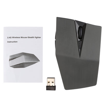 2.4GHz USB Receiver Adjustable 1200 DPI Wireless Optical Mouse for Computer PC Laptop (Grey) by buy2fix