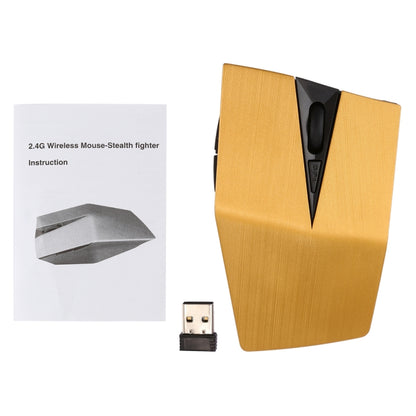 2.4GHz USB Receiver Adjustable 1200 DPI Wireless Optical Mouse for Computer PC Laptop (Yellow) by buy2fix