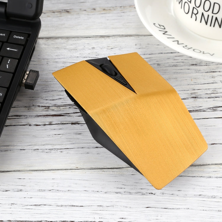 2.4GHz USB Receiver Adjustable 1200 DPI Wireless Optical Mouse for Computer PC Laptop (Yellow) by buy2fix