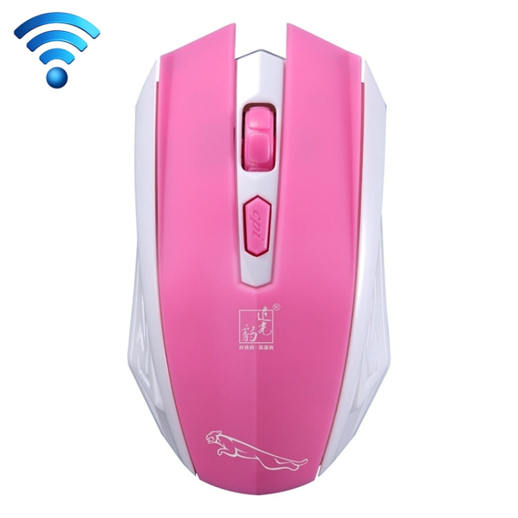 ZGB 101A 2.4G Laptop Wireless USB Mouse(Pink) by Chasing Leopard