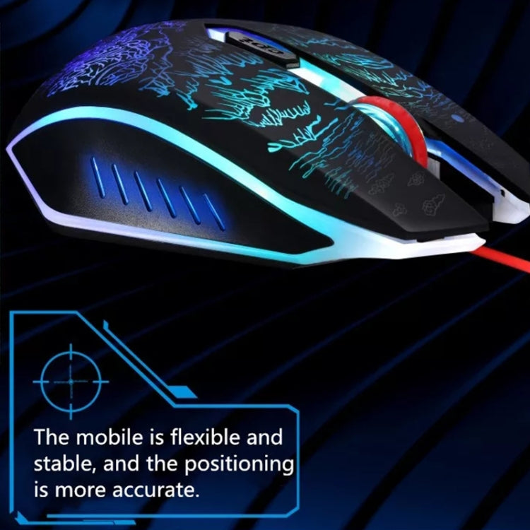 ZGB T9 USB Wired Gaming Backlight Gaming Mouse by Chasing Leopard