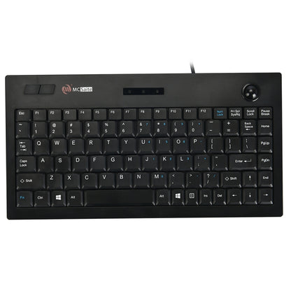 MC Saite MC-9712 Wired 88 Keys Multimedia Computer Keyboard with Trackball for Windows by MC Saite