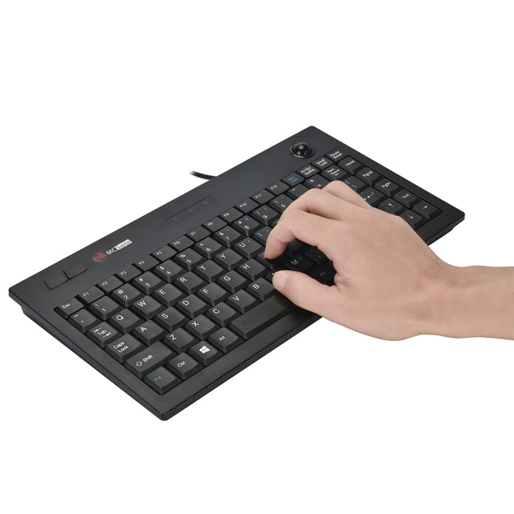 MC Saite MC-9712 Wired 88 Keys Multimedia Computer Keyboard with Trackball for Windows by MC Saite