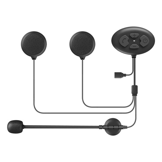 Dier DK12 800m Helmet Wireless Bluetooth Headset 5.0 Waterproof Double Motorcycle Call Headset With Intercom Function - Motorcycle Walkie Talkie by buy2fix | Online Shopping UK | buy2fix