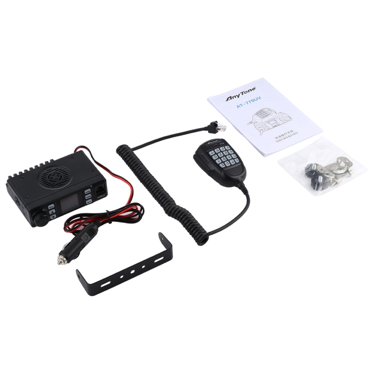 AnyTone AT-779UV Mobile Radio VHF / UHF Dual Band 200CH 25W FM Mobile Car Radio Walkie Talkie - Car Walkie Talkie by buy2fix | Online Shopping UK | buy2fix