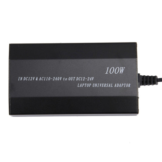 Laptop Notebook Power 100W Universal Charger with Car Charger & AC Power Adapter & 8 Power Adapters & 1 USB Port for Samsung, Sony, Asus, Acer, IBM, HP, DELL, UK Plug - Universal Power Adapter by buy2fix | Online Shopping UK | buy2fix