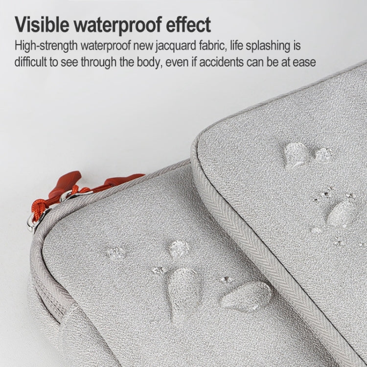 ND03S 14.1-15.4 inch Business Casual Laptop Bag(Grey) by buy2fix