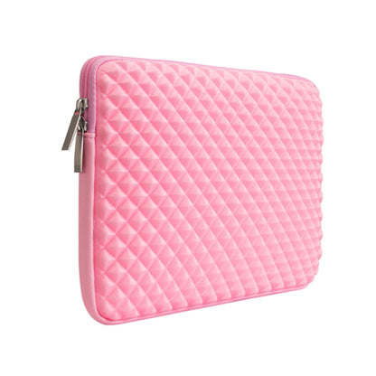 Diamond Texture Laptop Liner Bag, Size: 12-13 inch(Pink) by buy2fix