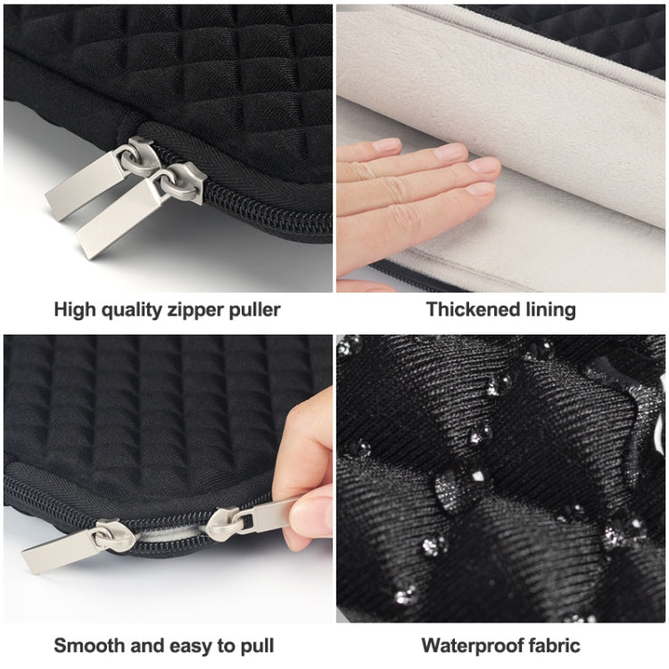 Diamond Texture Laptop Liner Bag, Size: 12-13 inch(Mint Green) - 12.1 inch by REMAX | Online Shopping UK | buy2fix