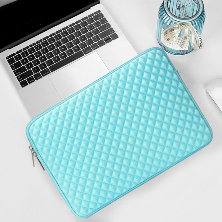 Diamond Texture Laptop Liner Bag, Size: 12-13 inch(Mint Green) - 12.1 inch by REMAX | Online Shopping UK | buy2fix