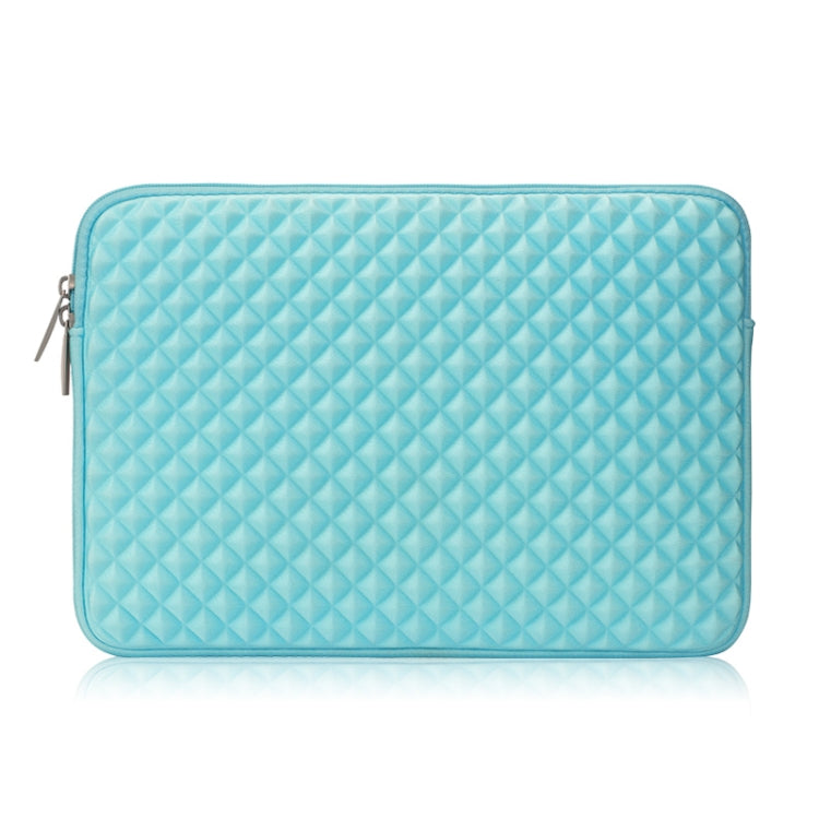 Diamond Texture Laptop Liner Bag, Size: 14-15.4 inch (Mint Green) by buy2fix