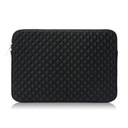Diamond Texture Laptop Liner Bag, Size: 15.6 inch (Black) - 15.6 - 17 inch by buy2fix | Online Shopping UK | buy2fix