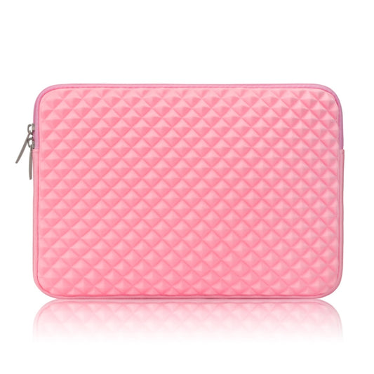 Diamond Texture Laptop Liner Bag, Size: 15.6 inch (Pink) by buy2fix