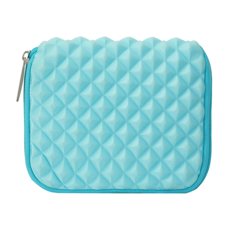 Diamond Texture Laptop Power Bag, Size: 16 x 13 x 1.5cm (Mint Green) by buy2fix