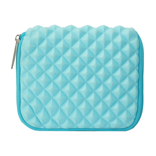 Diamond Texture Laptop Power Bag, Size: 16 x 13 x 1.5cm (Mint Green) by buy2fix