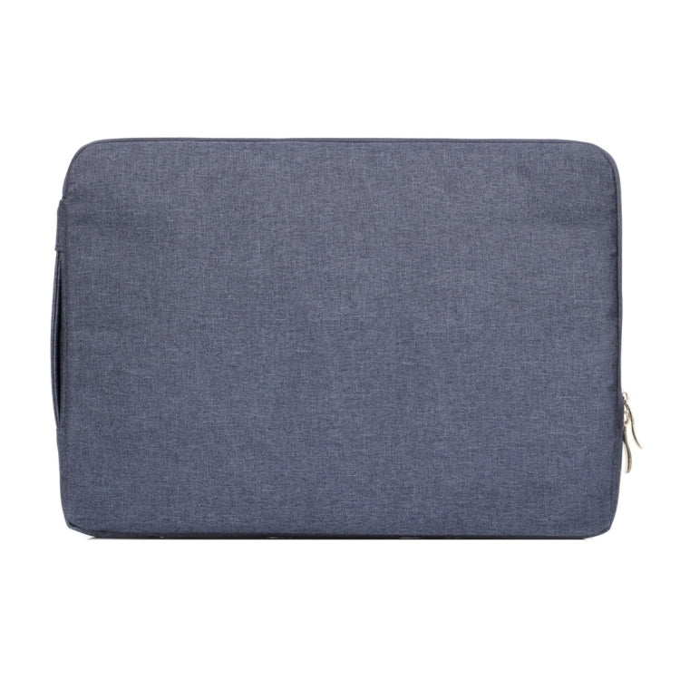 13.3 inch Universal Fashion Soft Laptop Denim Bags Portable Zipper Notebook Laptop Case Pouch for MacBook Air / Pro, Lenovo and other Laptops, Size: 35.5x26.5x2cm (Dark Blue) by buy2fix