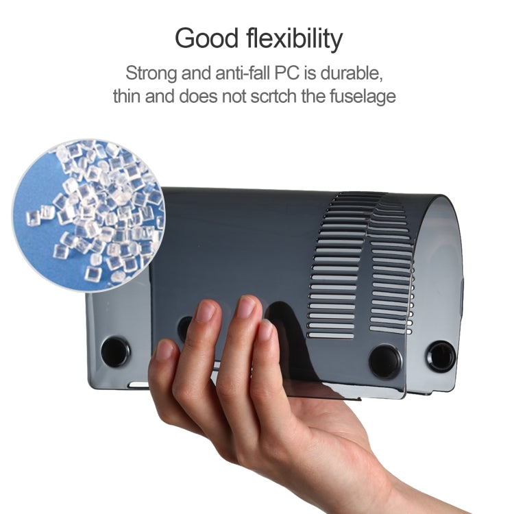 For Huawei MateBook X 2020 Shockproof Crystal Laptop Protective Case (Black) by buy2fix