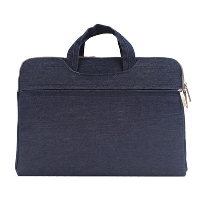 11.6 inch Portable Handheld Laptop Bag for Laptop(Dark Blue) by buy2fix