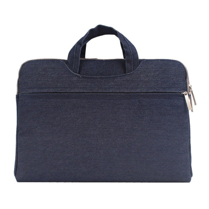 11.6 inch Portable Handheld Laptop Bag for Laptop(Dark Blue) by buy2fix