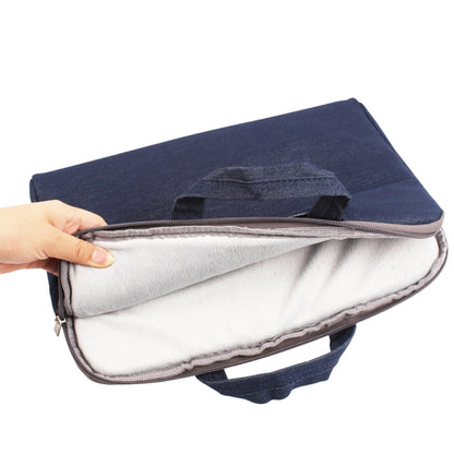 11.6 inch Portable Handheld Laptop Bag for Laptop(Dark Blue) by buy2fix