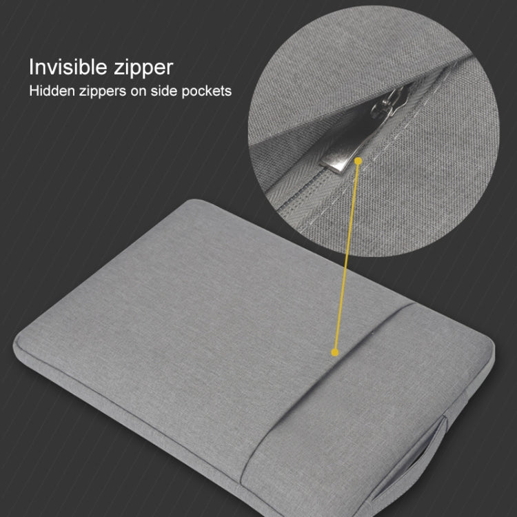 POFOKO C210 14 inch Denim Business Laptop Liner Bag(Grey) - 14.1 inch by POFOKO | Online Shopping UK | buy2fix