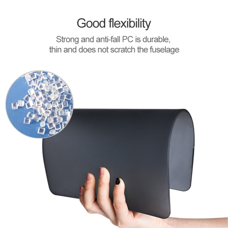 For Huawei MateBook 14 inch 2021 Shockproof Frosted Laptop Protective Case (Black) by buy2fix