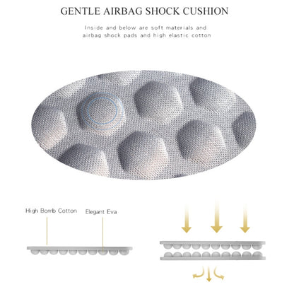 Oxford Cloth Waterproof Laptop Handbag for 15.6 inch Laptops, with Trunk Trolley Strap(Dark Gray) by buy2fix