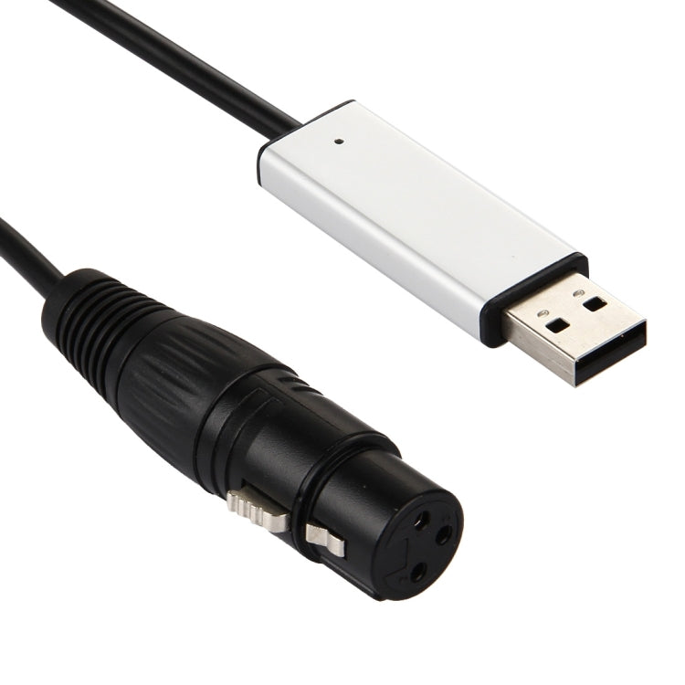 1m USB 2.0 to DMX512 Adapter Cable - Connector & Plug by buy2fix | Online Shopping UK | buy2fix