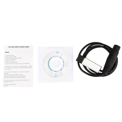1m USB 2.0 to DMX512 Adapter Cable - Connector & Plug by buy2fix | Online Shopping UK | buy2fix