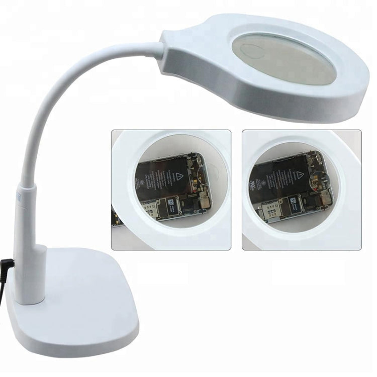 BEST Desktop Multi-function Portable Magnifying Lamp (Voltage 220V) - Microscope Magnifier Series by BEST | Online Shopping UK | buy2fix
