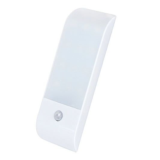 PIR Human Body Motion Sensor White Light LED Night Light, 1W 12 LEDs 240 LM USB Charging, Sensor Distance: 3m, DC 5V - Sensor LED Lights by buy2fix | Online Shopping UK | buy2fix