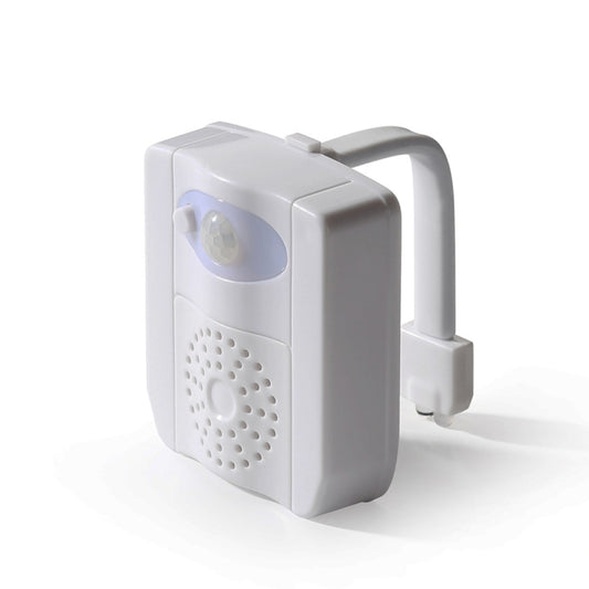 16-colors PIR Motion Sensor + Light Sensor UV Sterilization Aromatherapy LED Light, Home Toilet Bathroom Seat Night Light, DC 5V - Sensor LED Lights by buy2fix | Online Shopping UK | buy2fix
