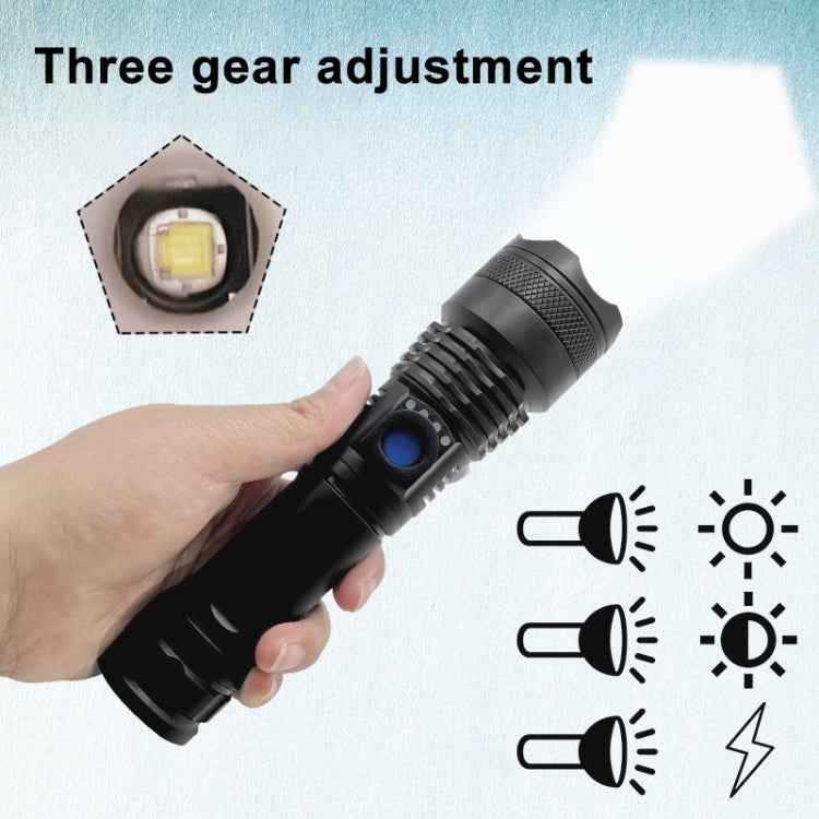 L-839 USB Rechargeable Spotlight Mini Portable XPE Glare LED Flashlight - LED Flashlight by buy2fix | Online Shopping UK | buy2fix
