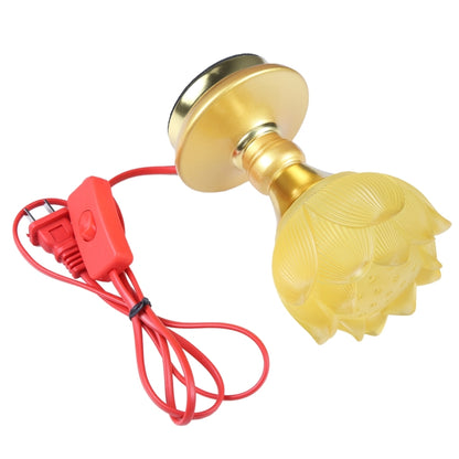 2pcs Household LED Lotus Lights for Buddha Electronic Altar Lamp, CN Plug(Colorful Light) - Holiday Lights by buy2fix | Online Shopping UK | buy2fix