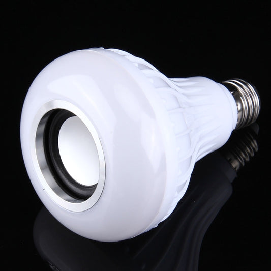 12W RGB LED Bluetooth Speaker Light, E27 Energy Saving Lamps with Remote Controller, AC 100-240V - Smart Light Bulbs by buy2fix | Online Shopping UK | buy2fix