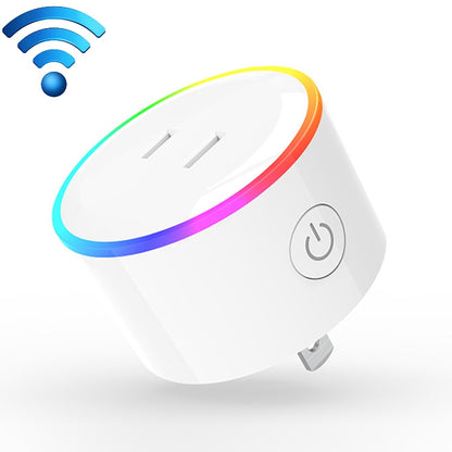 10A RGB Scene Light WiFi Remote Control Smart Socket Works with Alexa & Google Home & IFTTT, AC 100-240V, JP Plug - Smart Socket by buy2fix | Online Shopping UK | buy2fix