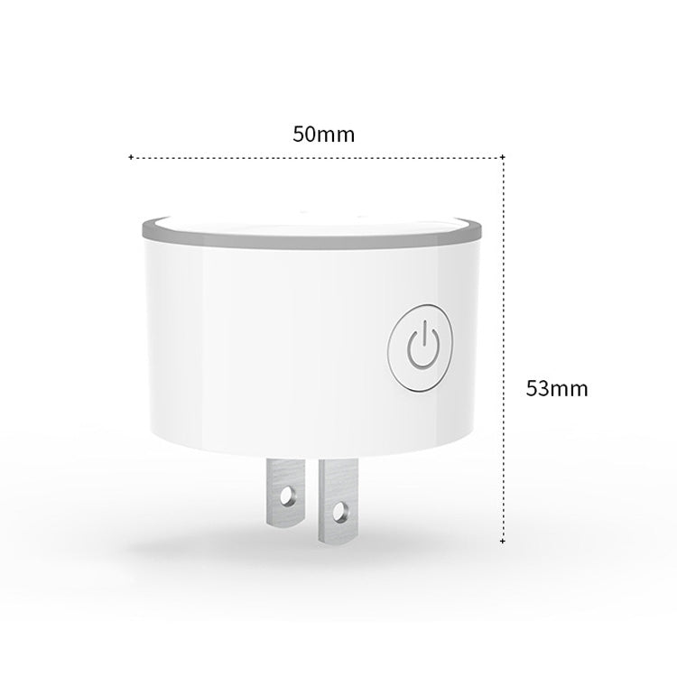 10A RGB Scene Light WiFi Remote Control Smart Socket Works with Alexa & Google Home & IFTTT, AC 100-240V, JP Plug - Smart Socket by buy2fix | Online Shopping UK | buy2fix