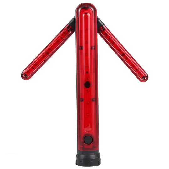 JT01 – flèche de sécurité routière Rechargeable, barre lumineuse d'avertissement (lumière rouge)