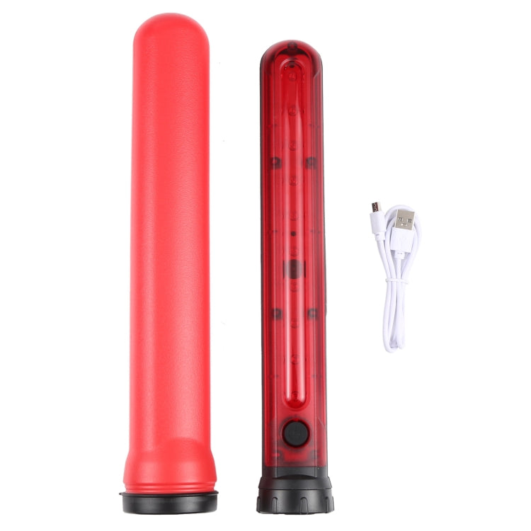 JT01 Rechargeable Traffic Safety Arrow Signal Light Warning Light Bar (Red Light) - Warning Lights by buy2fix | Online Shopping UK | buy2fix