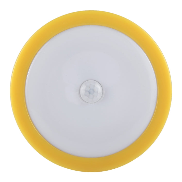 R10 USB Charging LED PIR Sensor Night Light , 4000K Emergency Light Cabinet Lamp, Sensor Distance: about 3m, DC 4.5V(Yellow) - Sensor LED Lights by buy2fix | Online Shopping UK | buy2fix