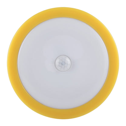 R10 USB Charging LED PIR Sensor Night Light , 4000K Emergency Light Cabinet Lamp, Sensor Distance: about 3m, DC 4.5V(Yellow) - Sensor LED Lights by buy2fix | Online Shopping UK | buy2fix