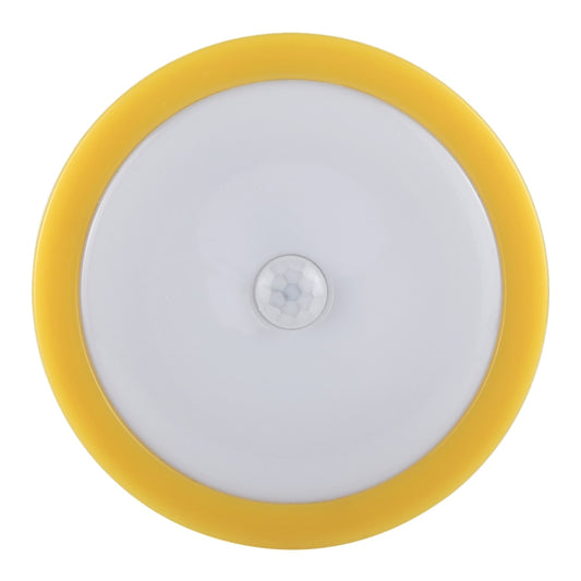 R10 USB Charging LED PIR Sensor Night Light , 4000K Emergency Light Cabinet Lamp, Sensor Distance: about 3m, DC 4.5V(Yellow) - Sensor LED Lights by buy2fix | Online Shopping UK | buy2fix