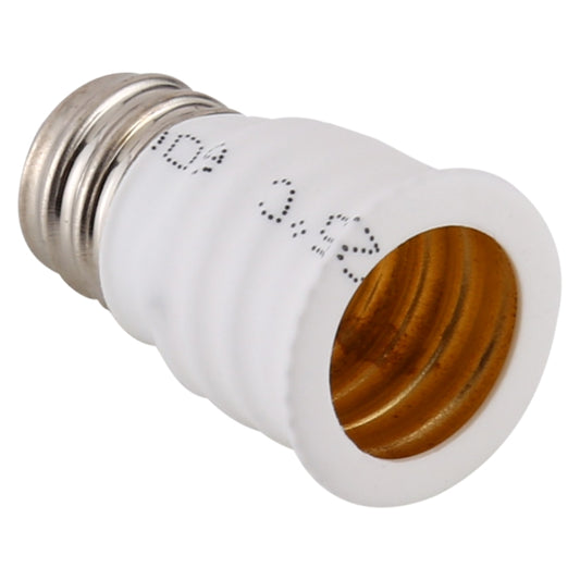 E12 to E14 Light Lamp Bulbs Adapter Converter (White) - Connector & Plug by buy2fix | Online Shopping UK | buy2fix