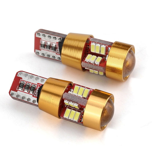 2 PCS LED Light Bulb 6000K White Super Bright 168 2825 W5W T10 Decoder Replacement, For Car Dome Map Side Marker Door Courtesy License Plate Lights(Gold) - Clearance Lights by buy2fix | Online Shopping UK | buy2fix