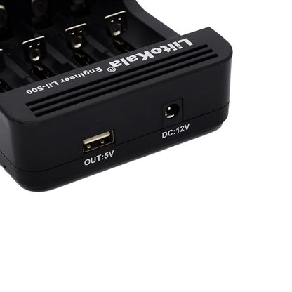 LiitoKala lii-500 Lithium Battery Charger for Li-ion IMR 18650, 26650, 16340, 14500, 10440, 18500, US Plug - Charger & Converter by buy2fix | Online Shopping UK | buy2fix