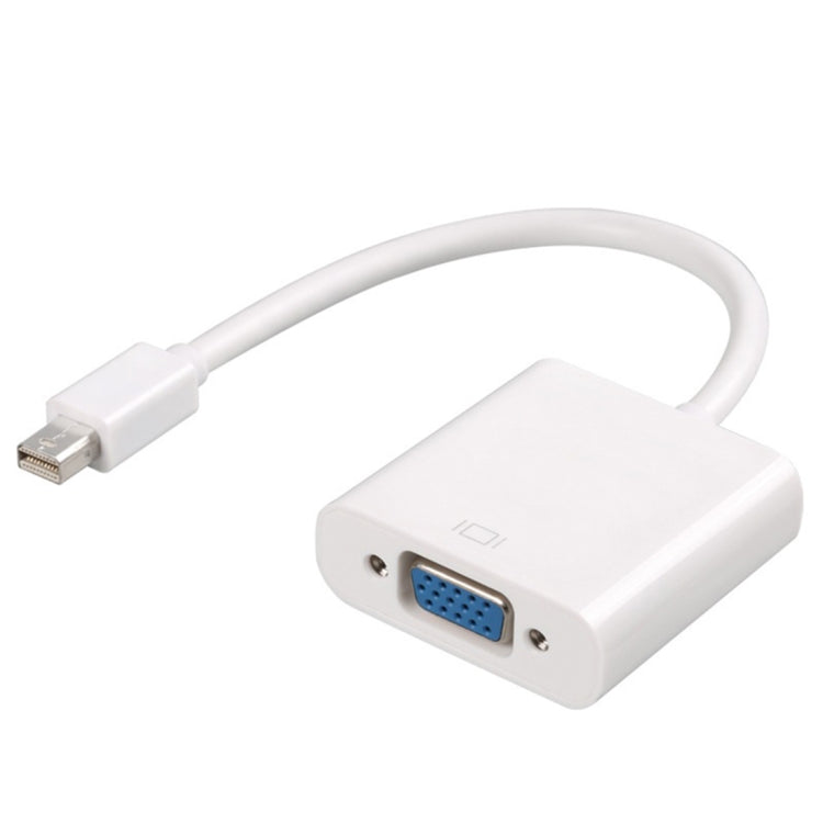 1080P Mini DisplayPort to VGA Cable Adapter (White) by buy2fix